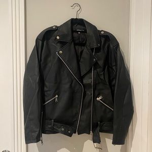 Misguided Faux Leather Jacket